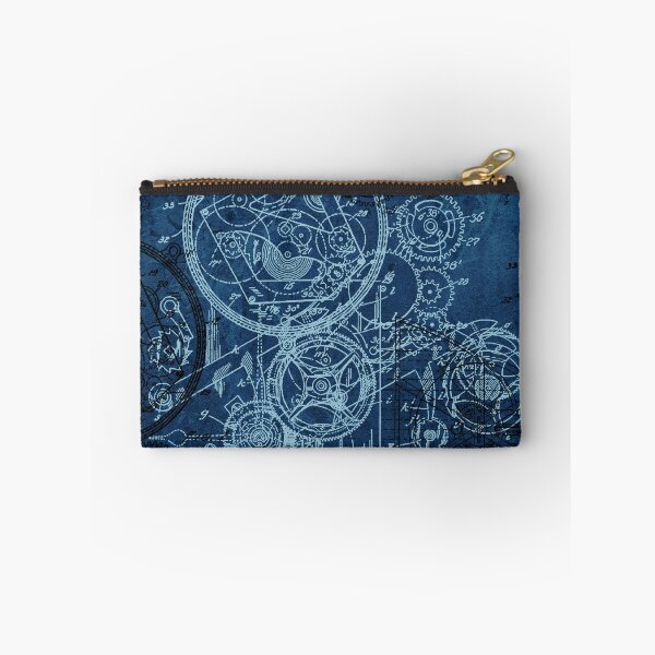 Item preview, Clockwork Collage Blue designed and sold by OpheliaThree.