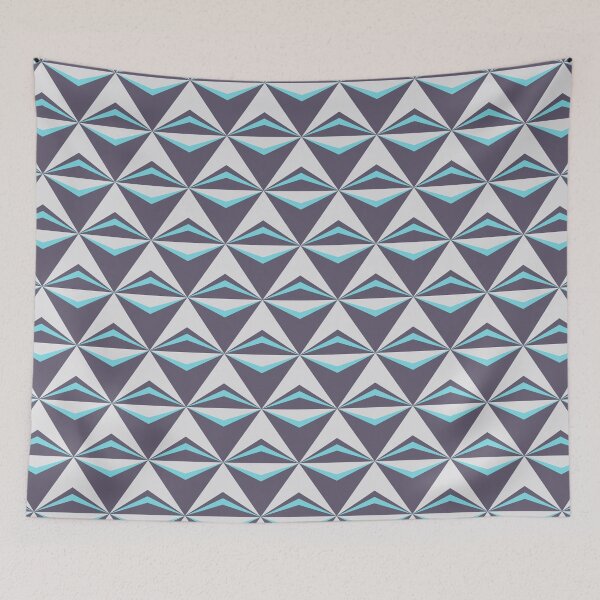 Item preview, Abstract color pattern of triangle elements. Geometric ornament. designed and sold by IndigoCat.
