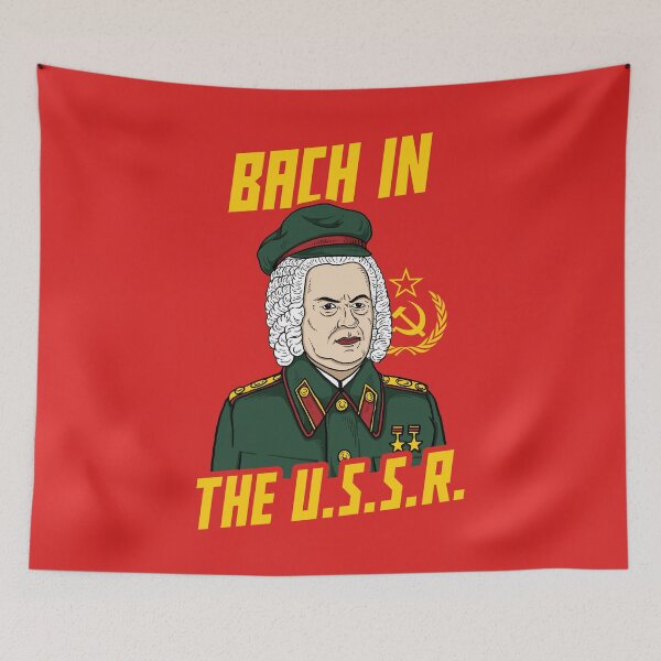 Item preview, Bach In The USSR designed and sold by Yipptee Shirts.