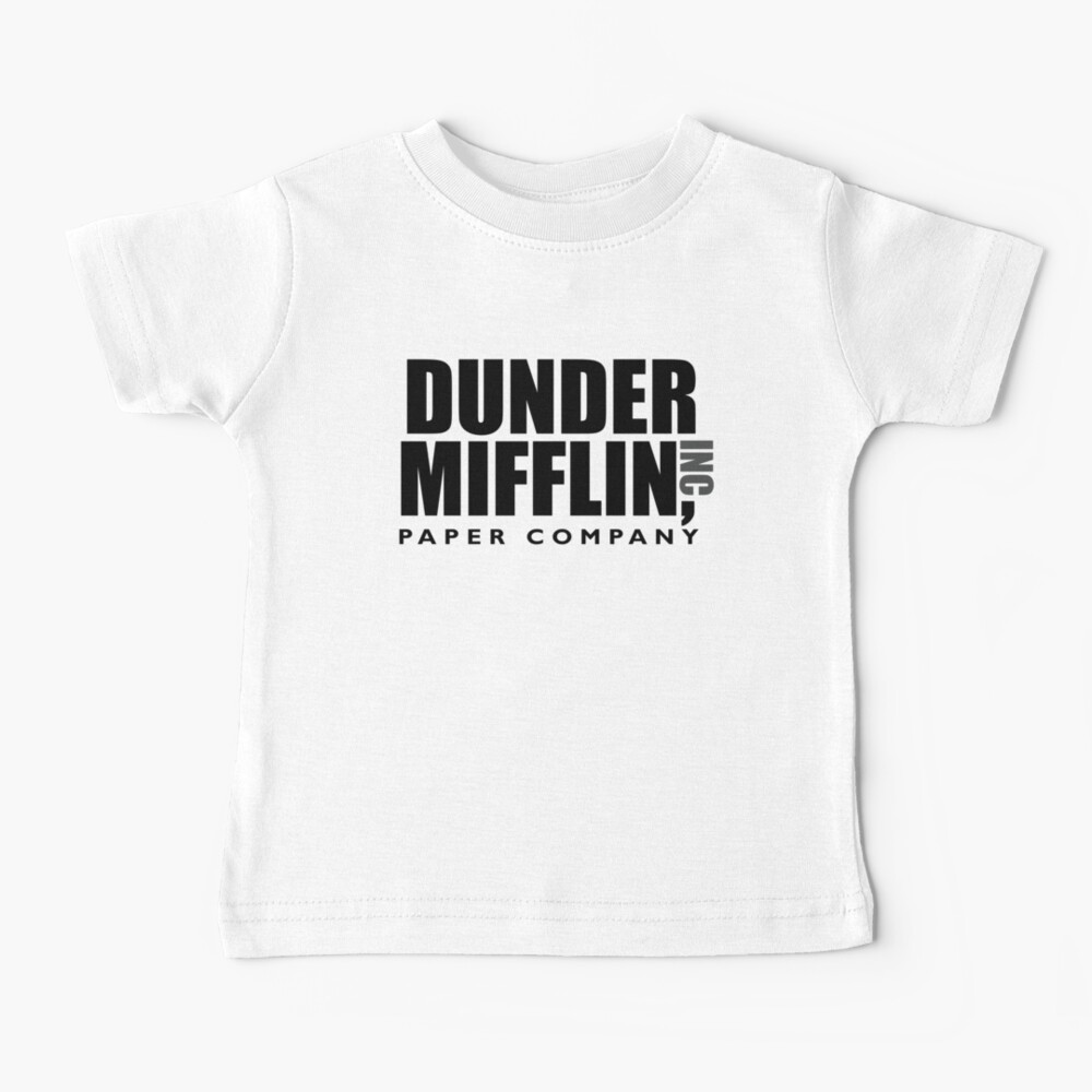 The Dunder Office Mifflin Inc. Design, T-Shirt, tshirt, tee, jersey, poster, Original Funny Gift Idea, Dwight Best Quote From Baby T-Shirt