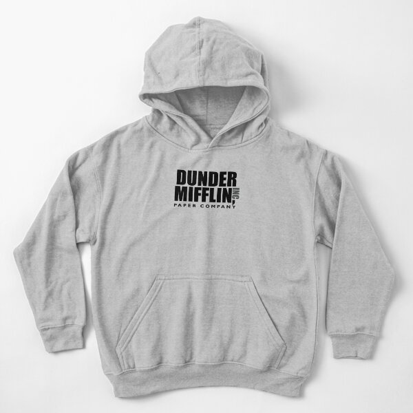 The Dunder Office Mifflin Inc. Design, T-Shirt, tshirt, tee, jersey, poster, Original Funny Gift Idea, Dwight Best Quote From Kids Pullover Hoodie