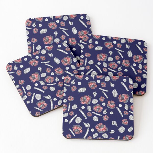 Item preview, Marine life of saint laurence river pattern designed and sold by Caroline Bochud.