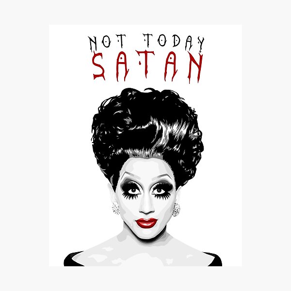 Aperçu de l'œuvre Bianca Del Rio n'est pas aujourd'hui Satan créée et vendue par whatadraaag.