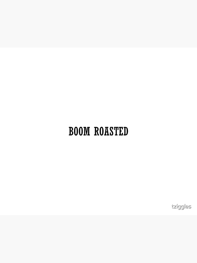 "Boom Roasted Michael Scott the Office (US)" Comforter for Sale by