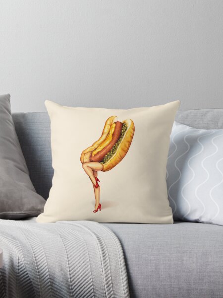 Item preview, Let's All Go to the Lobby - Hot Dog Girl designed and sold by Kelly  Gilleran.