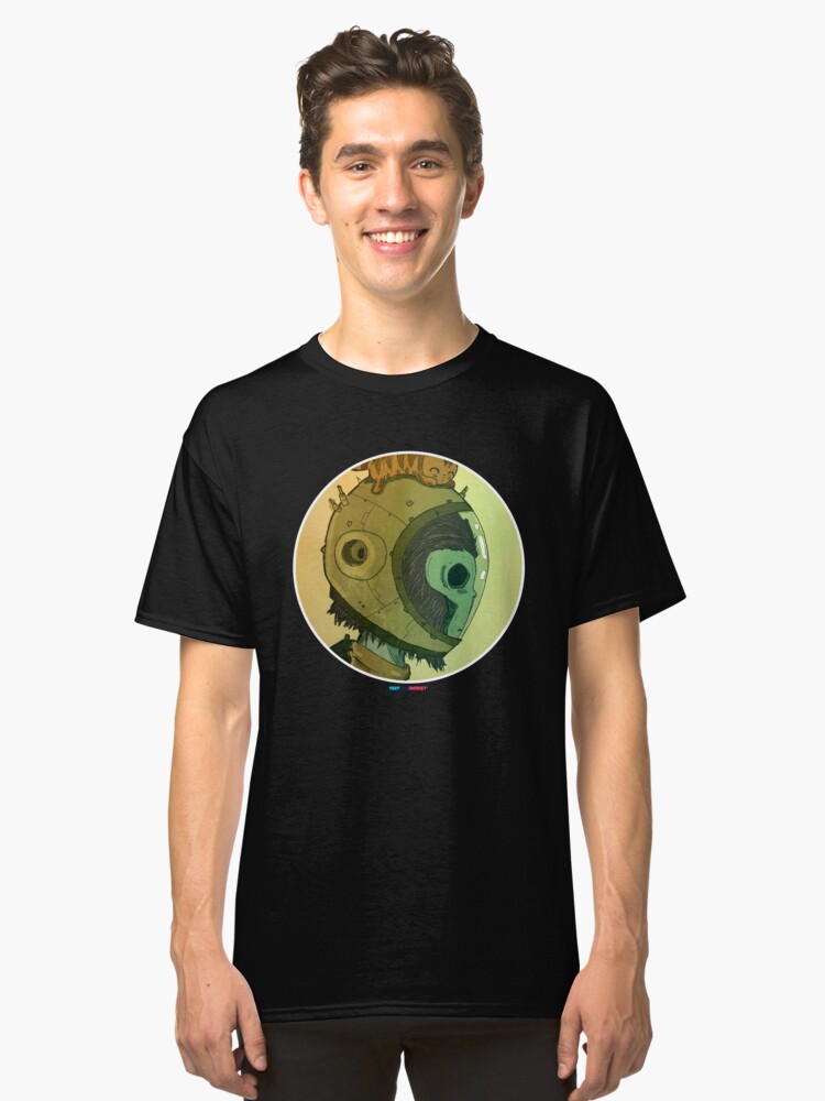 Vista alternativa de Camiseta clásica Astromonkey by Fran Ferriz