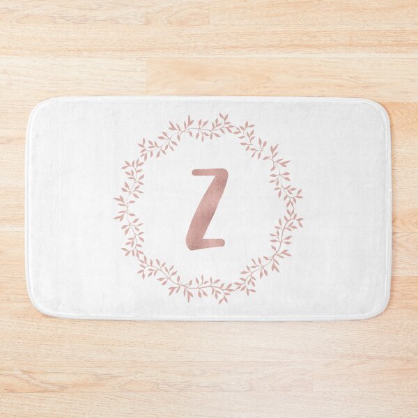 Item preview, Rose Gold Monogram Z - Blush Pink Letter Z designed and sold by MysticMagpie.