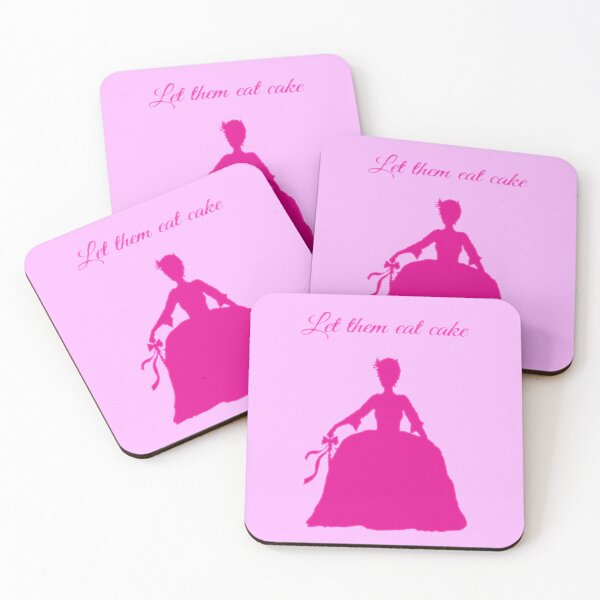 Marie Antoinette Coasters (Set of 4)