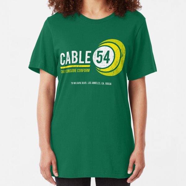 Cable 54 (worn look) Slim Fit T-Shirt