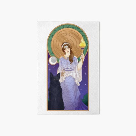 Hekate Votive Art Board Print