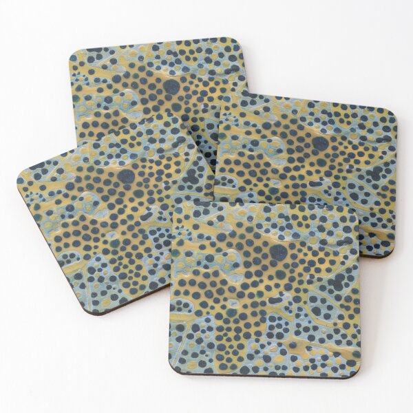 Item preview, Grunge dark blue color bubble background designed and sold by arthouze.