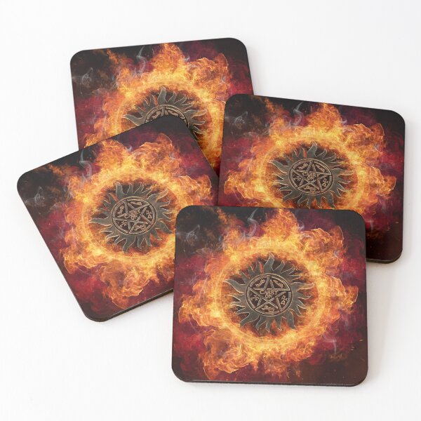 Item preview, Devil's Trap Warding Mark | Inspired by Supernatural designed and sold by Geek Chic Collective.