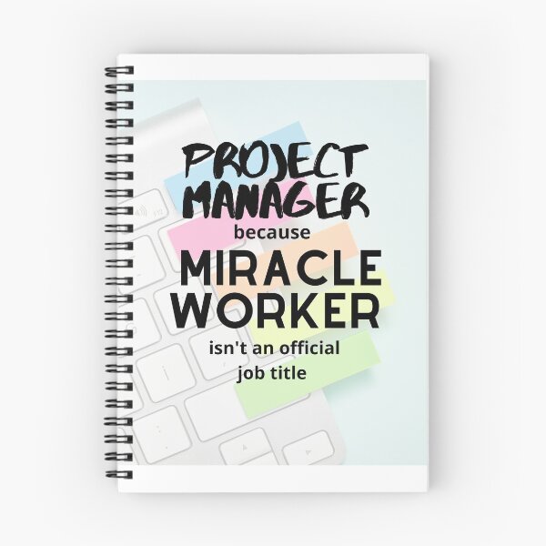 Item preview, Project manager miracle worker  designed and sold by Awesomefamily.