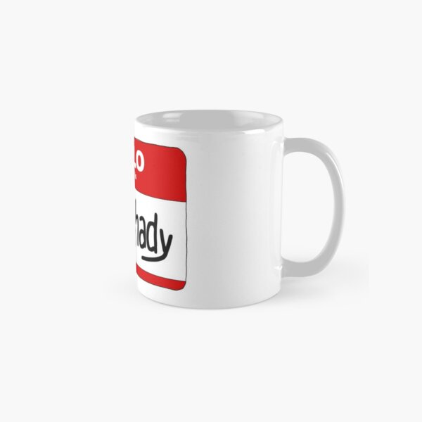 Not Slim Kinda Shady Funny Coffee Mug, Ceramic Mug Gift Ideas, Hilarious  White