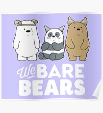 we bare bears Poster