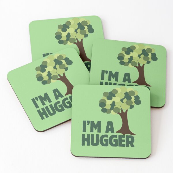 Item preview, I'm a tree hugger earth day humor designed and sold by FrictionMaxxing.