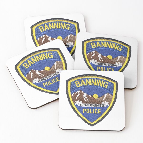 Item preview, Banning California Police Department designed and sold by Lawrence Baird.