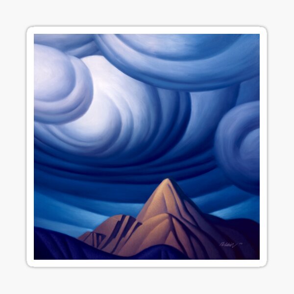 Imagination Peak Sticker