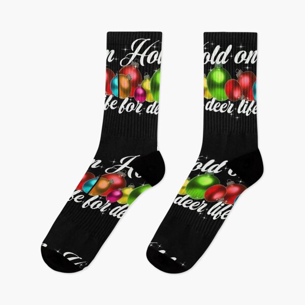 Item preview, Hold on for life - Christmas designed and sold by crazy-s-factory.