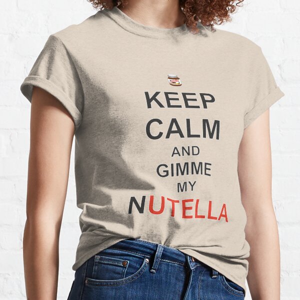 T-shirt Nutella Keep Calm and Spalma - OmaggioMania