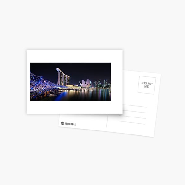 Marina Bay, Singapore Postcard