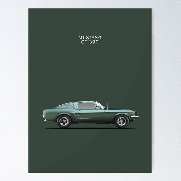 Item preview, Bullitt Mustang 390GT designed and sold by rogue-design.