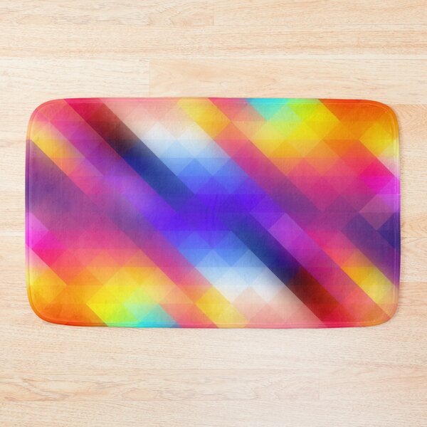 Item preview, Abstract Colorful Funky Squares Pattern designed and sold by livianasgifts.