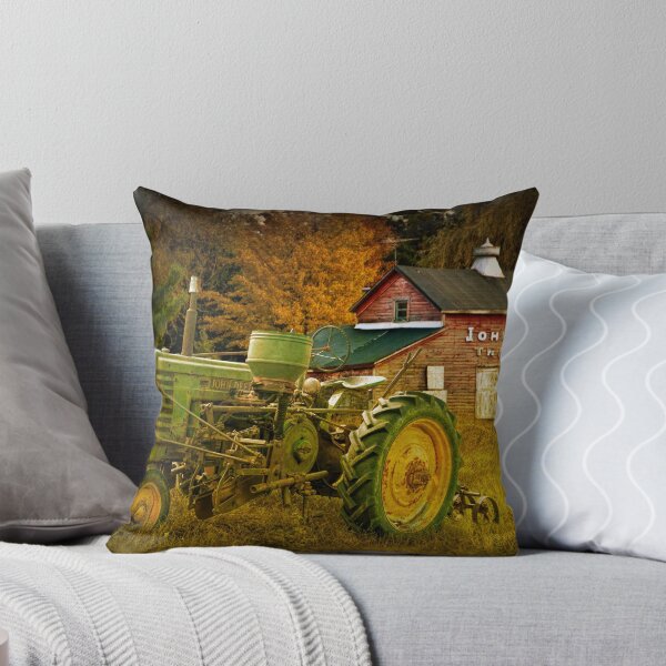 Item preview, Old Vintage Tractor in a Farm Field designed and sold by Randall Nyhof.