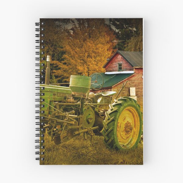 Item preview, Old Vintage Tractor in a Farm Field designed and sold by Randall Nyhof.