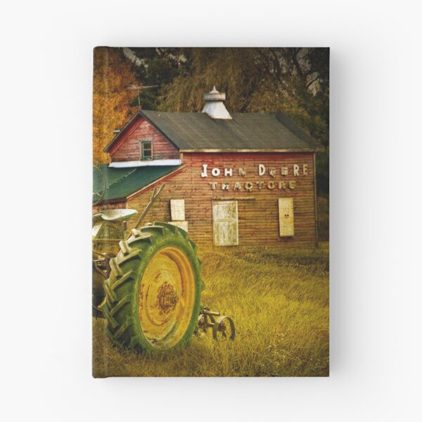Item preview, Old Vintage Tractor in a Farm Field designed and sold by Randall Nyhof.