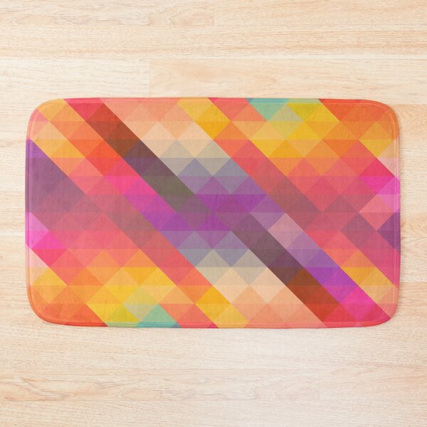Item preview, Abstract Colorful Decorative Squares Pattern designed and sold by livianasgifts.
