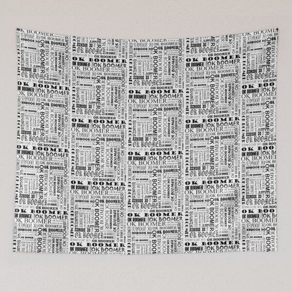 Item preview, Ok Boomer (Tiled) designed and sold by Eldranore.