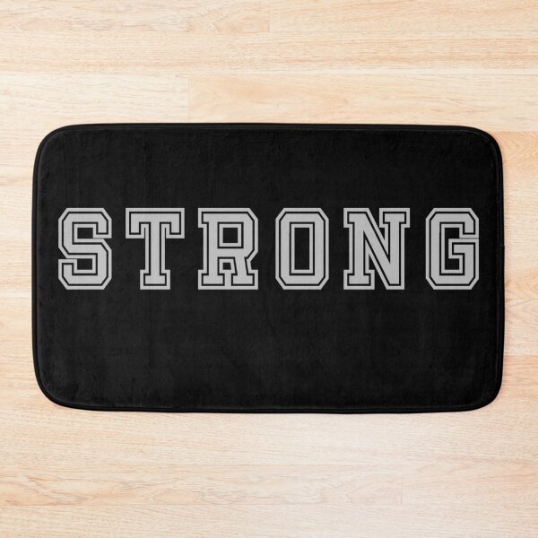 Item preview, Strong - light grey text designed and sold by gingerlouls.