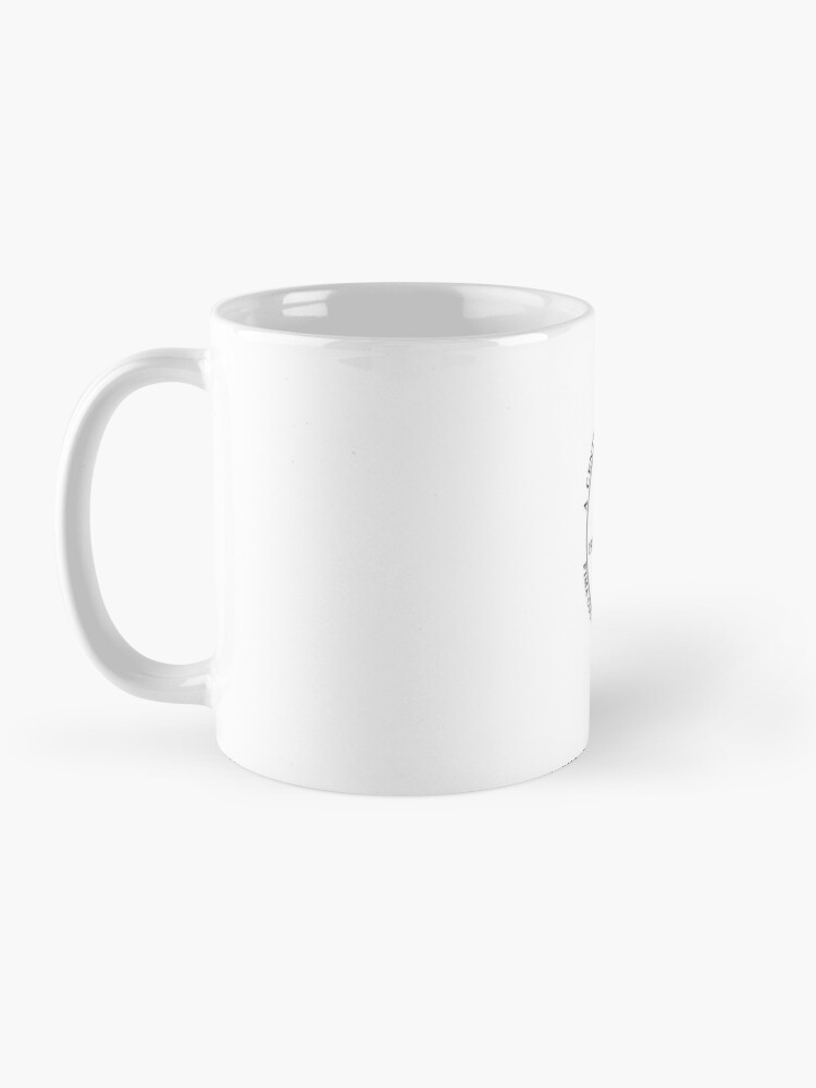 Alternate view of Black logo Coffee Mug