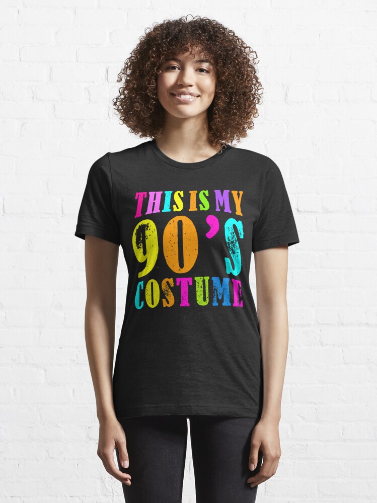 This Is My 90s Costume Vibe Retro Party Outfit Wear T-shirt