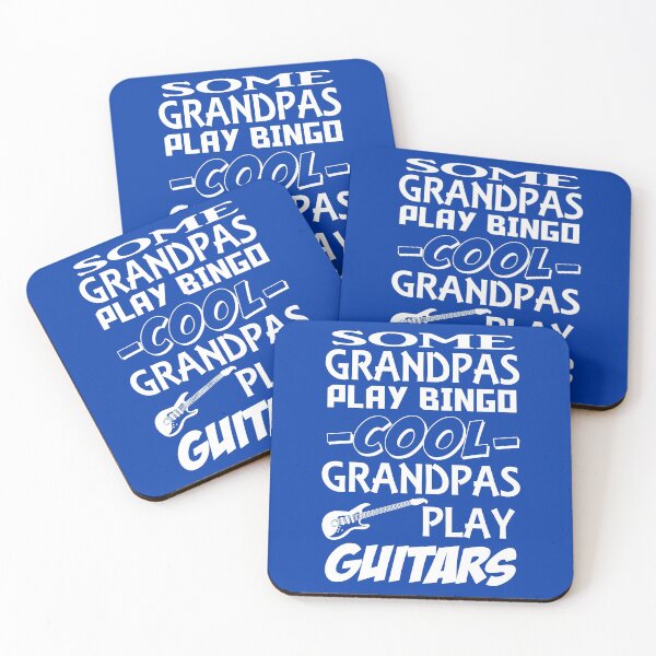 Item preview, Some Grandpas Play Bingo, Cool Grandpas Play Guitars! designed and sold by flipper42.