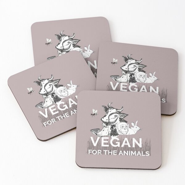 Item preview, vegan for The animals - Vegan of animals to love designed and sold by Motivium.shop.