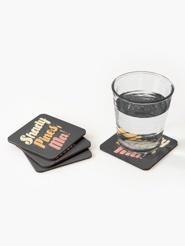 Alternate view of Shady Pines, Ma! Coasters (Set of 4)
