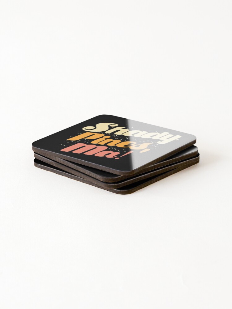 Alternate view of Shady Pines, Ma! Coasters (Set of 4)
