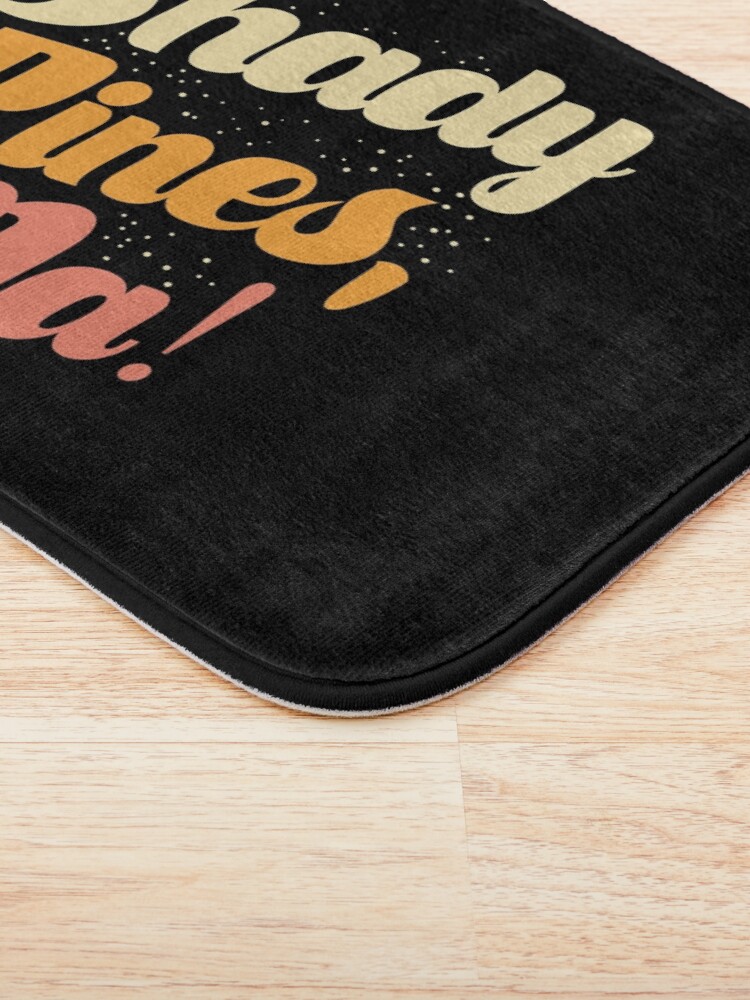 Alternate view of Shady Pines, Ma! Bath Mat
