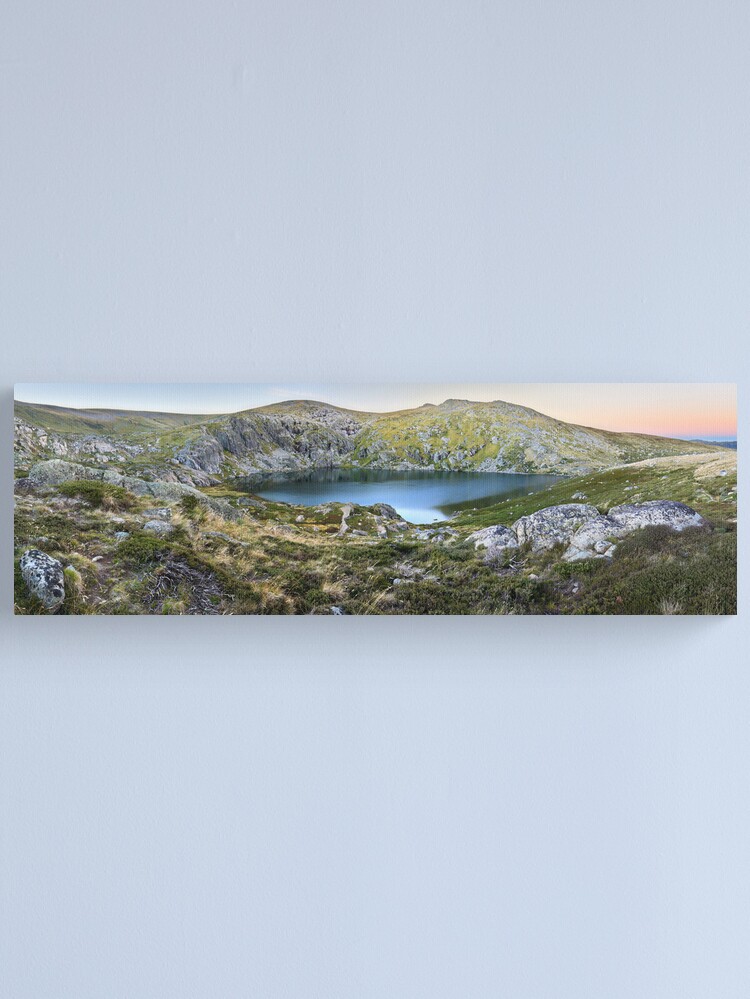 Alternate view of Blue Lake, Kosciusko National Park, Australia Canvas Print