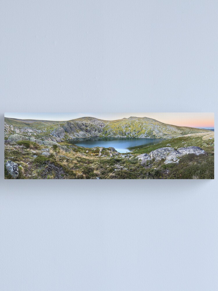Alternate view of Blue Lake, Kosciusko National Park, Australia Canvas Print