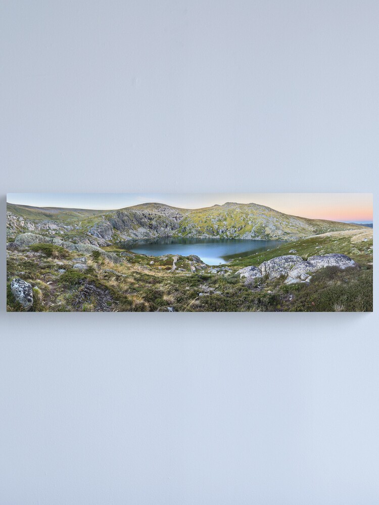 Alternate view of Blue Lake, Kosciusko National Park, Australia Canvas Print