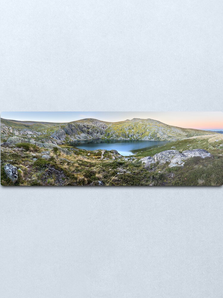 Alternate view of Blue Lake, Kosciusko National Park, Australia Metal Print