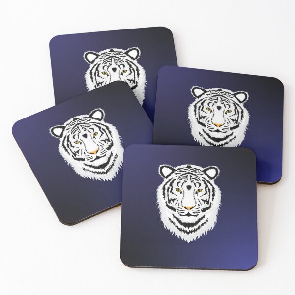 Item preview, Tiger on Blue designed and sold by FHPen.