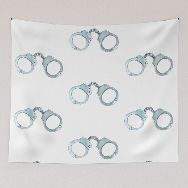 Item preview, iron handcuffs designed and sold by Danysharipova.