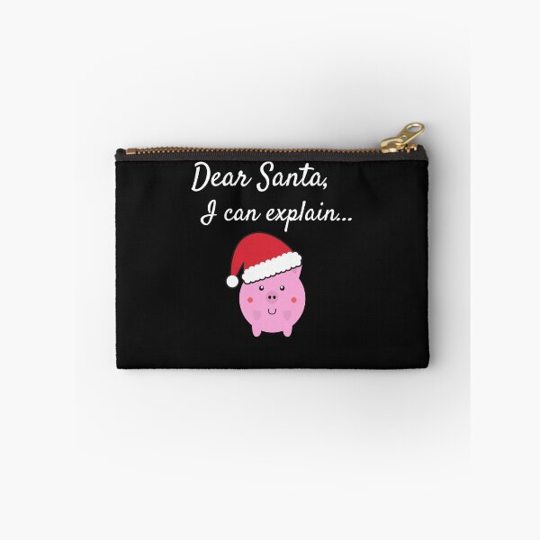 Item preview, Dear Santa, I can explain...Christmas Pig designed and sold by denisetees.