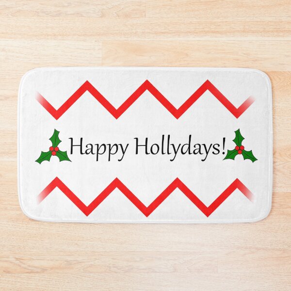 Item preview, Happy Holidays (Happy Hollydays) (Pattern) designed and sold by ACoolDuck.