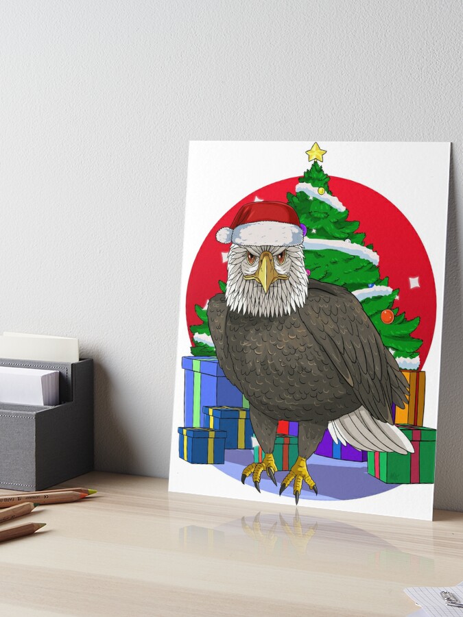 : American Bald Eagle Merry Christmas Ugly Xmas Design