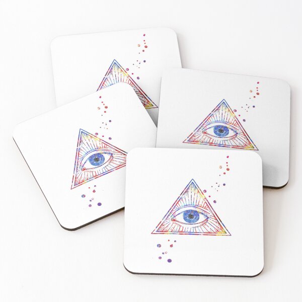 Item preview, The all seeing eye, watercolor all seeing eye designed and sold by Rosaliartbook.